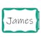C-Line Products 3-1/2" x 2-1/4" Green Border Self-Adhesive Name Tags, 100/BX, 10BX/CT 92263-CT - alternate 1